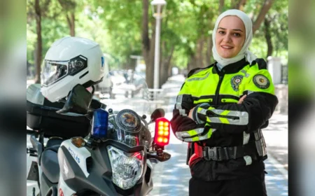 Polis Memuru Safiye Işık: 'Motosiklet Aşkımı Mesleğimle Birleştirdim'