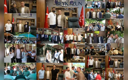 MHP Beykoz İlçe Başkanı Emre Çömlekçi: 'Bayramda Vatandaşla Kucaklaşmak En Büyük Kazancımız'