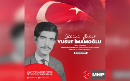 8 Haziran 1970’te hayatını kaybeden Yusuf İmamoğlu, ölüm yıldönümünde anıldı