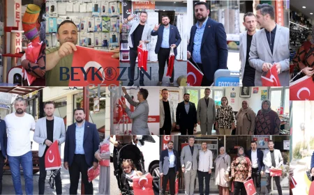 MHP Beykoz İlçe Teşkilâtı’ndan Çiğdem ve Paşabahçe’de Bayraklı Saha Hamlesi