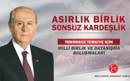 MHP 81 İlde 'Terörsüz Türkiye' İçin Toplumsal Mutabakat Buluşmaları Başlatıyor