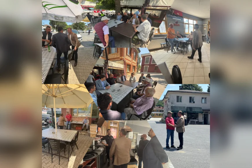 MHP Beykoz teşkilatı bayramın üçüncü gününde Bozhane’de vatandaşla buluştu