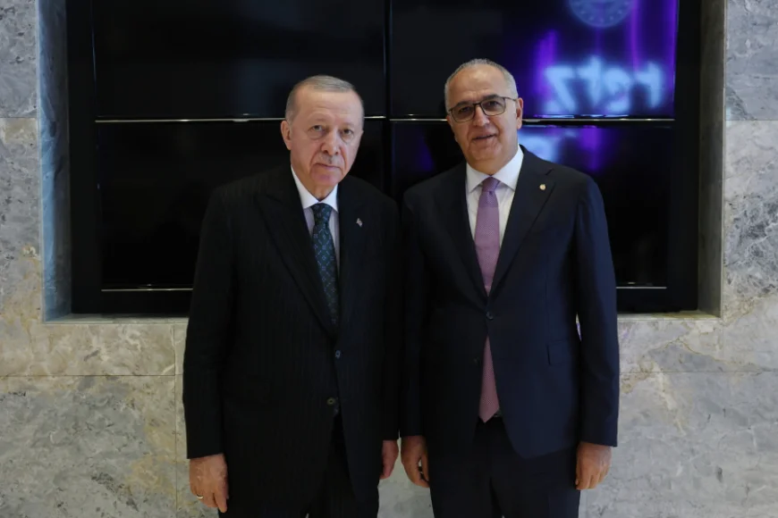 Erdoğan, TVF Başkanı Mehmet Akif Üstündağ’ı kabul etti: 'Uluslararası başarı Türkiye adına gurur verici'