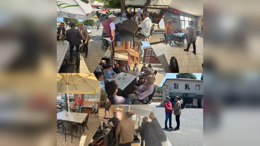 MHP Beykoz teşkilatı bayramın üçüncü gününde Bozhane’de vatandaşla buluştu