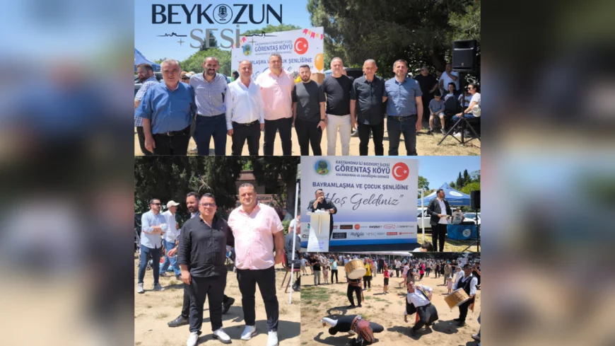 MHP’li Togay Şen ve Şenol Gör, Görrentaş Köyü Derneği'nin bayramlaşma şenliğine katıldı