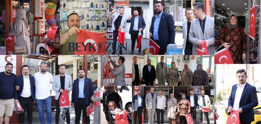 MHP Beykoz İlçe Teşkilâtı’ndan Çiğdem ve Paşabahçe’de Bayraklı Saha Hamlesi