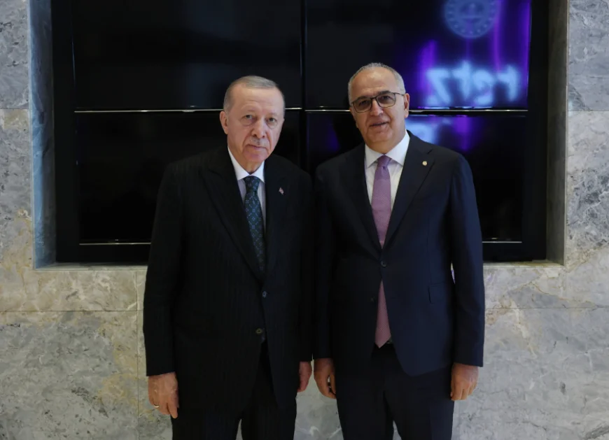 Erdoğan, TVF Başkanı Mehmet Akif Üstündağ’ı kabul etti: 'Uluslararası başarı Türkiye adına gurur verici'