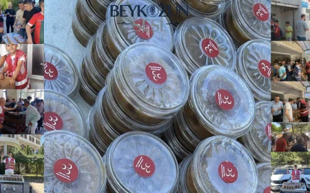 Beykoz’da Muharrem Ayı Bereketi! MHP’den Binlerce Kişiye Aşure İkramı
