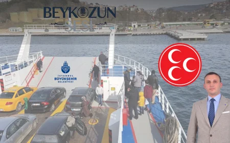 MHP'li Emre Çömlekçi'den Sert Çıkış: "Çubuklu Vapur Hattının İptali Beykoz'a Cezadır!"