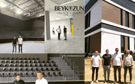 Beykoz’da 1500 Kişilik Kapalı Hentbol Salonu İnşaatında Sona Yaklaşılıyor