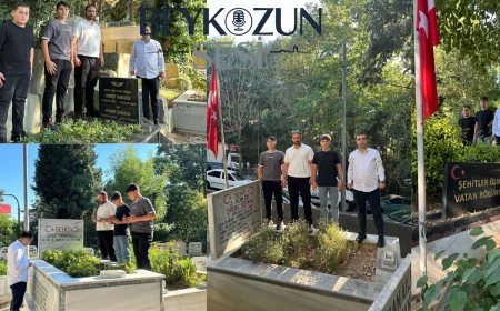 Beykoz Ülkü Ocakları'ndan şehitlik ziyareti: Gençler dualarla milli değerlerle buluşturuldu