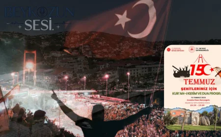 Beykoz'da 15 Temmuz şehitleri için Anadolu Hisarı’nda Kur’an-ı Kerim ve dua programı düzenlenecek