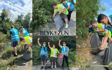 Beykoz Ülkü Ocakları'ndan çevre temizliği etkinliğiyle sosyal sorumluluk mesajı