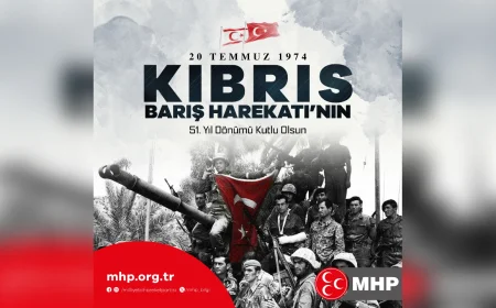 Emre Çömlekçi: “Kıbrıs Barış Harekâtı, Türk Milletinin Onurunu ve Birliğini Temsil Ediyor”