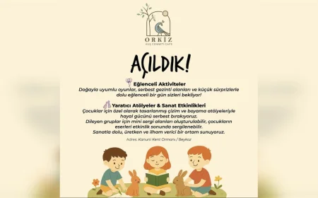 Beykoz’da Çocuklara Doğa, Sanat ve Hayvanlarla Dolu Yeni Bir Mekân Açıldı