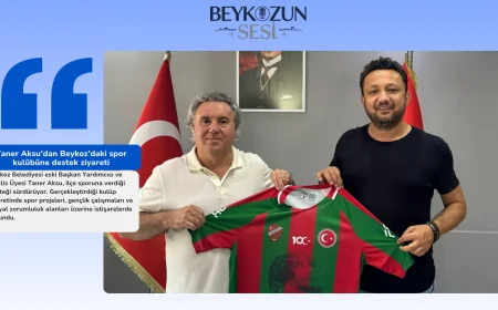 Taner Aksu’dan Beykoz’daki spor kulübüne destek ziyareti: Genç sporcular ve projeler değerlendirildi
