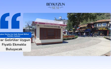 Beykoz Merkez’de Halk Ekmek Büfesi Yeniden Açılıyor: Dar Gelirliler Uygun Fiyatlı Ekmekle Buluşacak