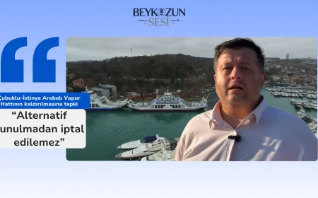 Çubuklu–İstinye Arabalı Vapur Hattının kaldırılmasına tepki: “Alternatif sunulmadan iptal edilemez”