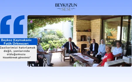 Beykoz Kaymakamı Fatih Ürkmezer: “Gazilerimizi hatırlamak değil, yanlarında olduğumuzu hissettirmek görevimiz”