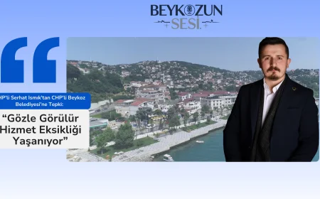 MHP’li Serhat Ismık’tan CHP’li Beykoz Belediyesi’ne Tepki: “Gözle Görülür Hizmet Eksikliği Yaşanıyor”