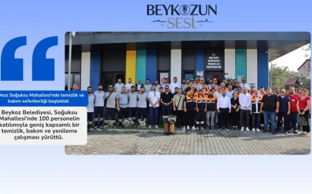 Beykoz Soğuksu Mahallesi'nde temizlik ve bakım seferberliği başlatıldı