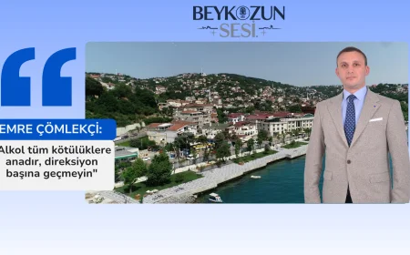 EMRE ÇÖMLEKÇİ: "Alkol tüm kötülüklere anadır, direksiyon başına geçmeyin"