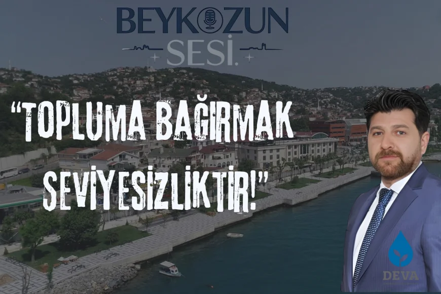 Şenol Korkmaz’tan Sert Uyarı! "Topluma Bağırmak Seviyesizliktir!"