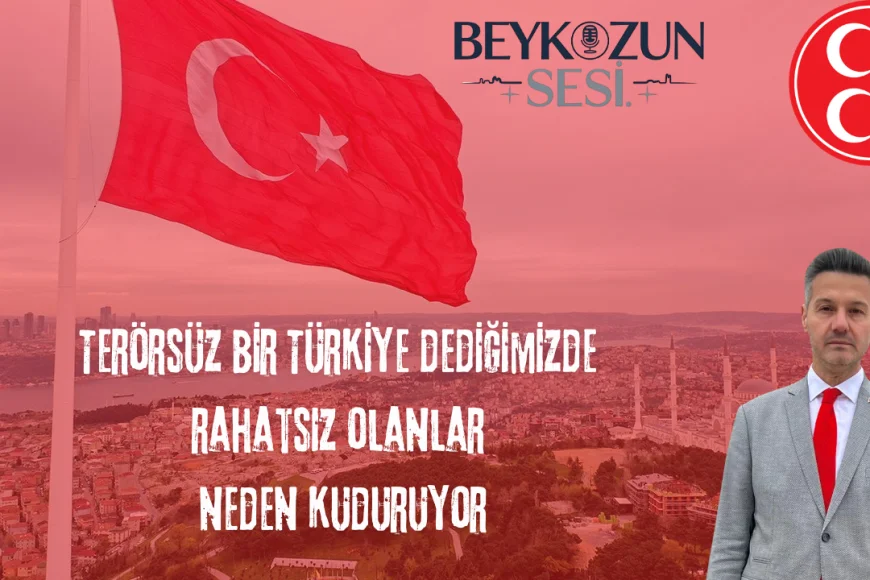 MHP'li Salih Dursun: "When we say a Türkiye without terrorism, why are uncomfortable?