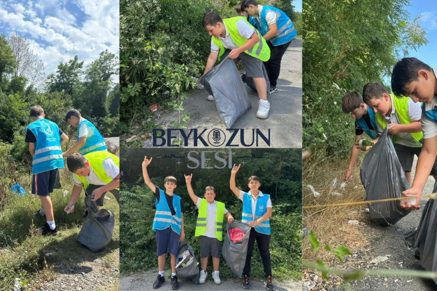 Beykoz Ülkü Ocakları'ndan çevre temizliği etkinliğiyle sosyal sorumluluk mesajı