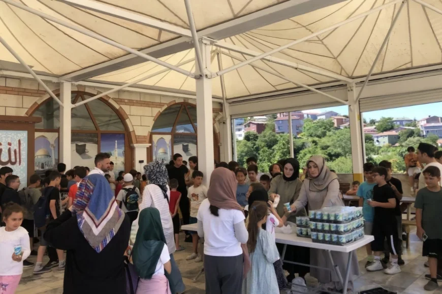 Beykoz’da 250 Çocuk Yaz Kursuyla Camiyle Bütünleşti: Eğitim ve Sosyal Etkinlik Bir Arada