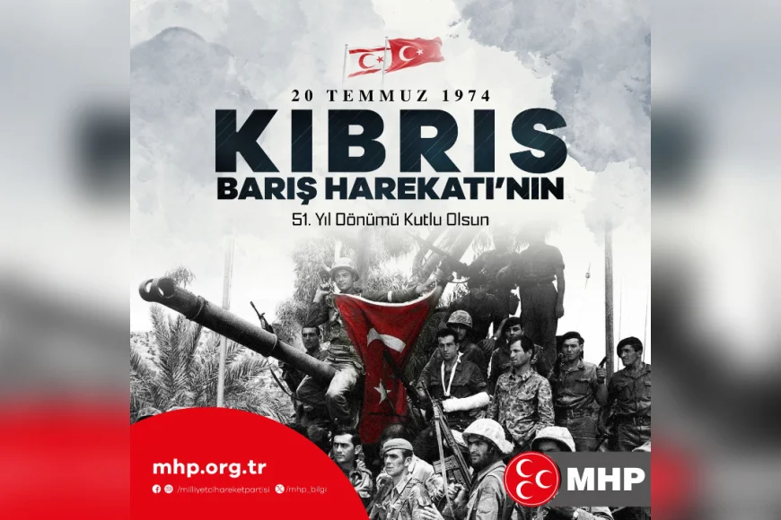 Emre Çömlekçi: “Kıbrıs Barış Harekâtı, Türk Milletinin Onurunu ve Birliğini Temsil Ediyor”