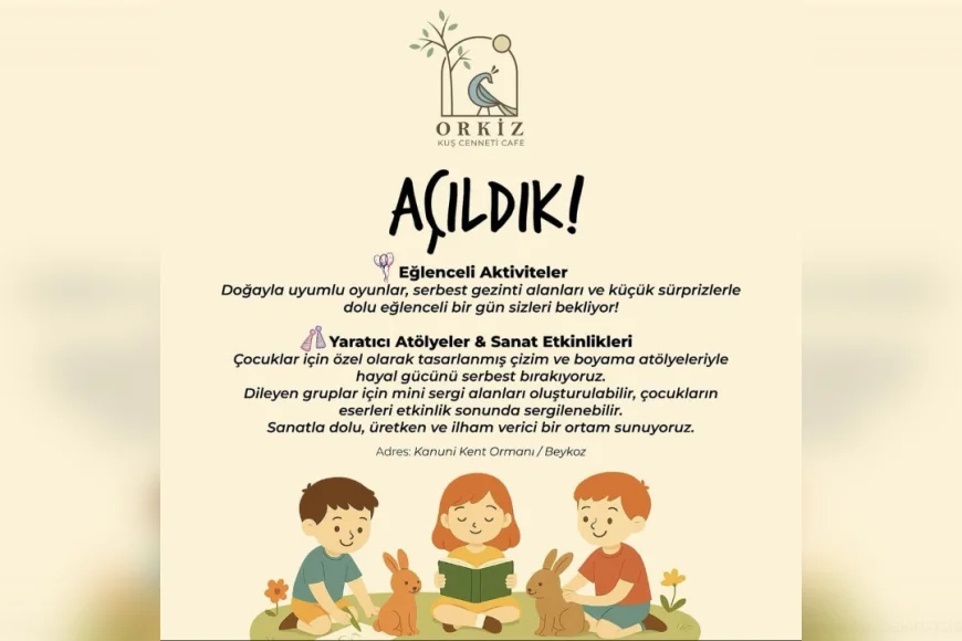 Beykoz’da Çocuklara Doğa, Sanat ve Hayvanlarla Dolu Yeni Bir Mekân Açıldı