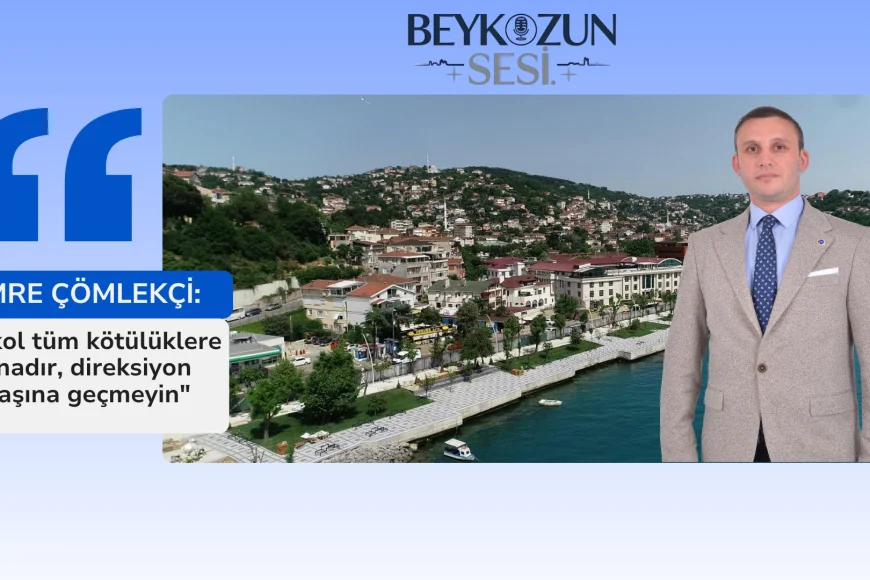 EMRE ÇÖMLEKÇİ: "Alkol tüm kötülüklere anadır, direksiyon başına geçmeyin"