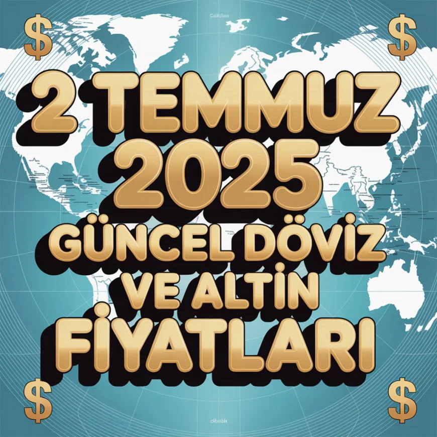 2 Temmuz 2025 Güncel Döviz ve Altın Fiyatları: Dolar, Euro ve Gram Altın Ne Kadar Oldu