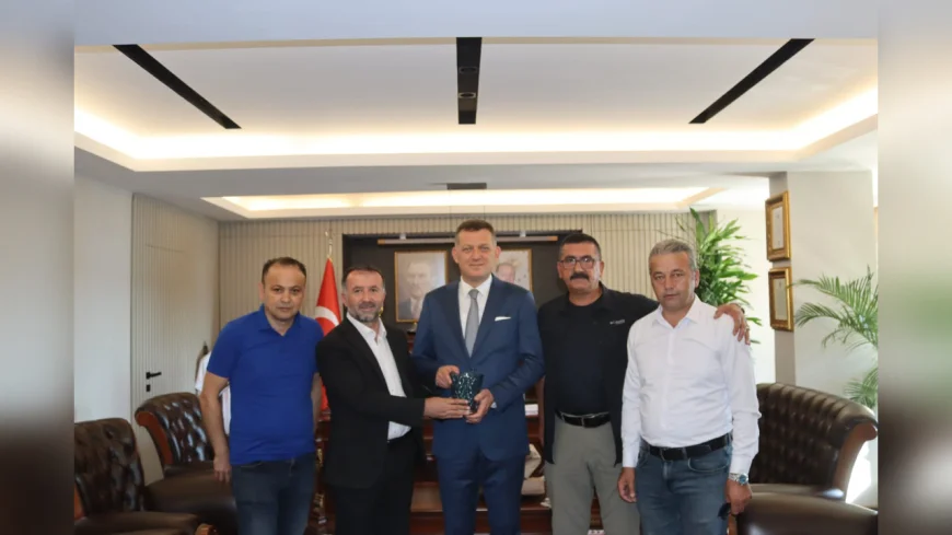 Kaymakam Ürkmezer’e Sürpriz Ziyaret! İl ve Bölge Dernek Temsilcileri Ne Mesaj Verdi?