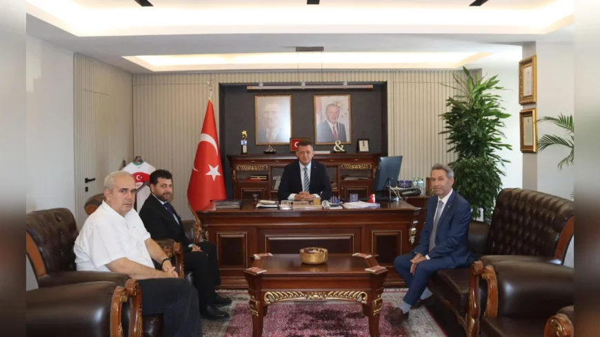 DEVA Partisi Beykoz İlçe Başkanı Şenol Korkmaz'dan Kaymakam Ürkmezer’e hayırlı olsun ziyareti