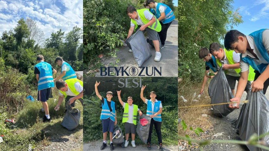 Beykoz Ülkü Ocakları'ndan çevre temizliği etkinliğiyle sosyal sorumluluk mesajı