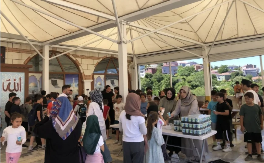 Beykoz’da 250 Çocuk Yaz Kursuyla Camiyle Bütünleşti: Eğitim ve Sosyal Etkinlik Bir Arada