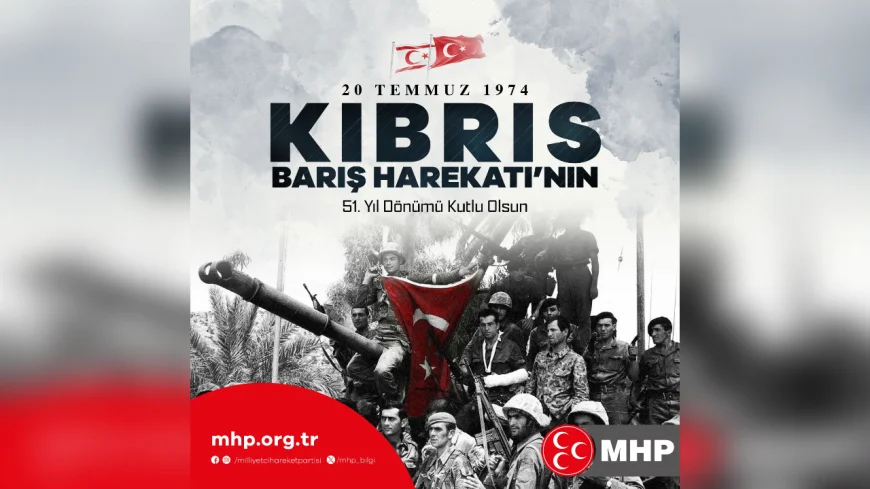 Emre Çömlekçi: “Kıbrıs Barış Harekâtı, Türk Milletinin Onurunu ve Birliğini Temsil Ediyor”