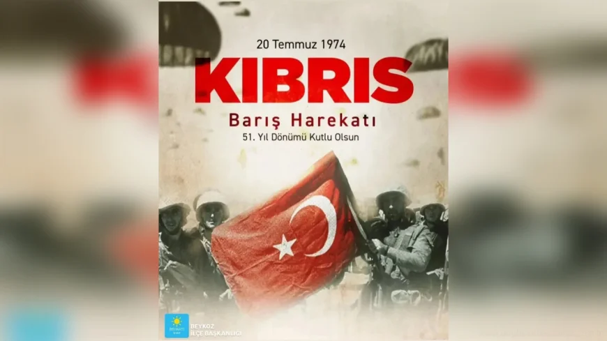 İYİ Parti Beykoz İlçe Başkanı Akif Taşdemir: “Kıbrıs Türk halkının haklı davasının yanındayız”