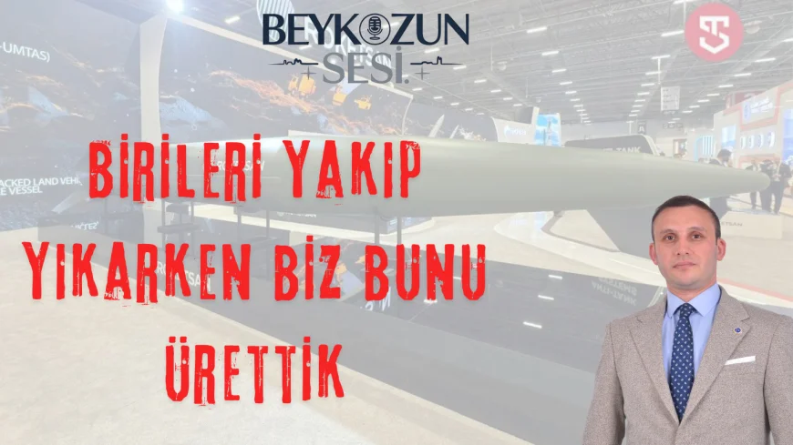 Emre Çömlekçi'den olay yaratacak Tayfun paylaşımı: "Birileri yakıp yıkarken biz bunu ürettik"