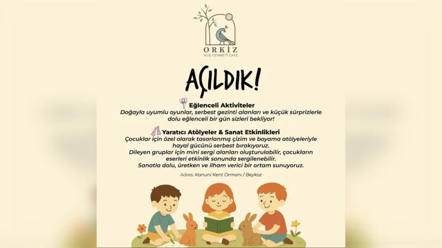 Beykoz’da Çocuklara Doğa, Sanat ve Hayvanlarla Dolu Yeni Bir Mekân Açıldı
