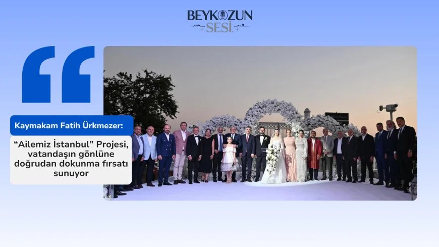 Neşe Dikbayır ve Yunus Yüceur Beykoz’daki Tarihi Kasırda Dünyaevine Girdi: Nikâhta Siyaset Dünyasından Yoğun Katılım