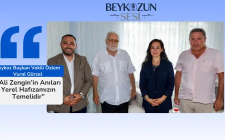 Beykoz Başkan Vekili Özlem Vural Gürzel: “Ali Zengin’in Anıları Yerel Hafızamızın Temelidir”