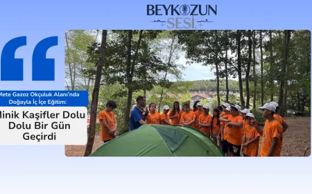 Mete Gazoz Okçuluk Alanı’nda Doğayla İç İçe Eğitim: Minik Kaşifler Dolu Dolu Bir Gün Geçirdi
