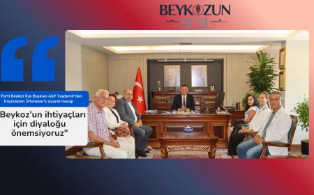 İYİ Parti Beykoz İlçe Başkanı Akif Taşdemir'den Kaymakam Ürkmezer'e ziyaret mesajı: "Beykoz’un ihtiyaçları için diyaloğu önemsiyoruz"