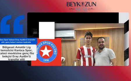 Kanlıca Spor kaleye Eray Aydön’ü transfer etti, genç kaleci resmen kadroda
