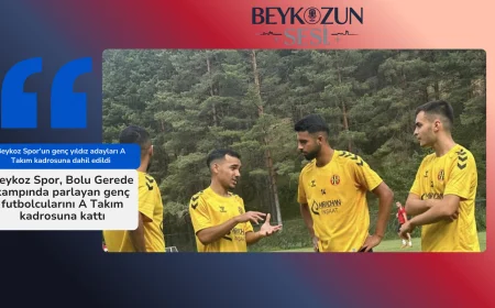 Beykoz Spor’un genç yıldız adayları A Takım kadrosuna dahil edildi