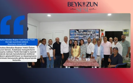 Beykoz Belediye Başkan Vekili Gürzel, Panik Derneği ziyaretinde kültürel dayanışma mesajı verdi
