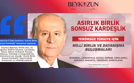 İstanbul’da 9 ilden katılımla “Asırlık Birlik, Sonsuz Kardeşlik” buluşması yapılacak